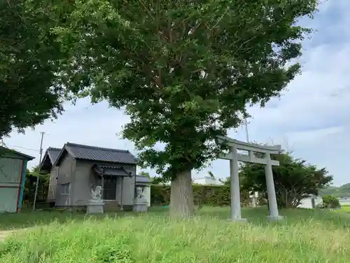 本織神社の鳥居