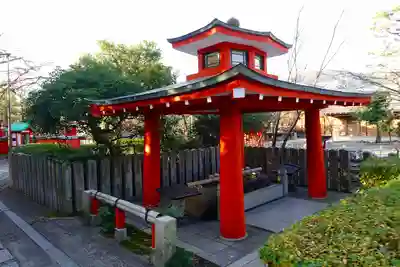 車折神社の手水舎