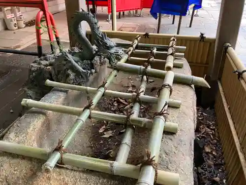 瀧泉寺（目黒不動尊）の手水舎