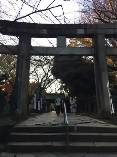 上野東照宮の鳥居
