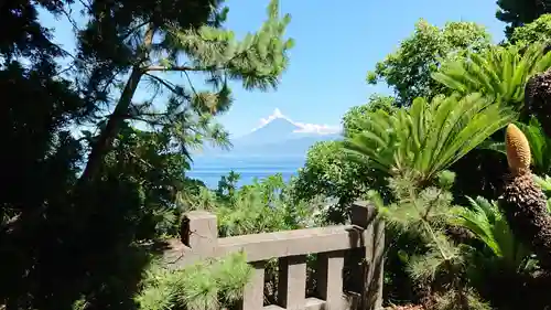 大瀬神社の景色