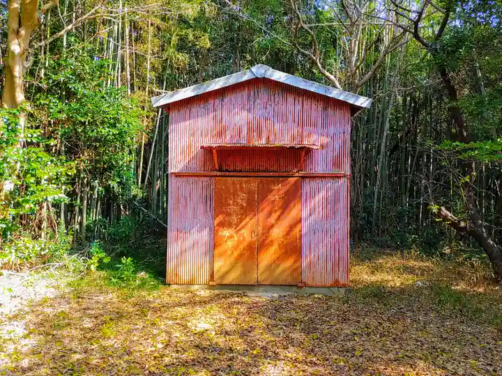 定納稲荷社の本殿・本堂