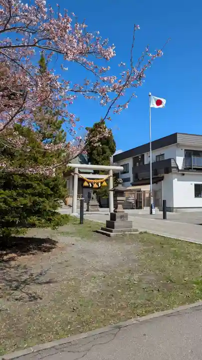 烈々布神社の鳥居