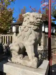 阿部野神社の狛犬