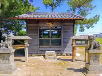 神明社(上押萩)の本殿・本堂