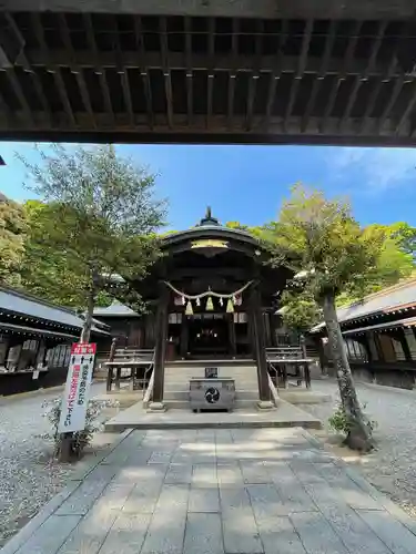 山﨑八幡宮の本殿