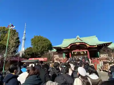 亀戸天神社の本殿・本堂