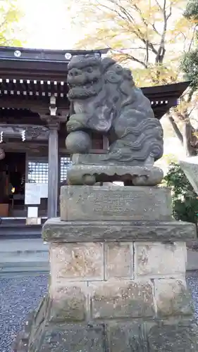 熊野福藏神社の狛犬