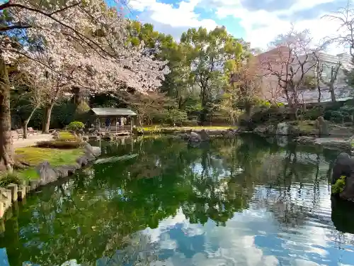 靖國神社の庭園