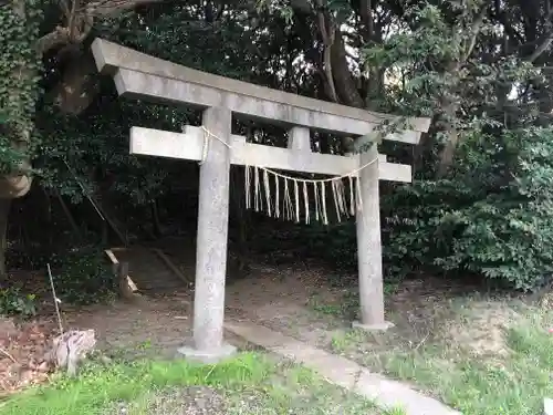 富士神社の鳥居