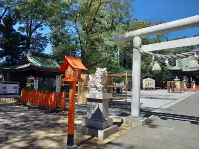 上野総社神社の鳥居