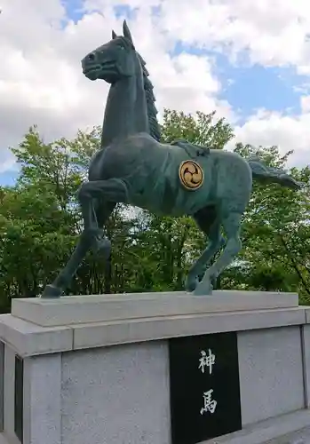 中富良野神社の狛犬