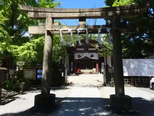 稲毛神社の鳥居