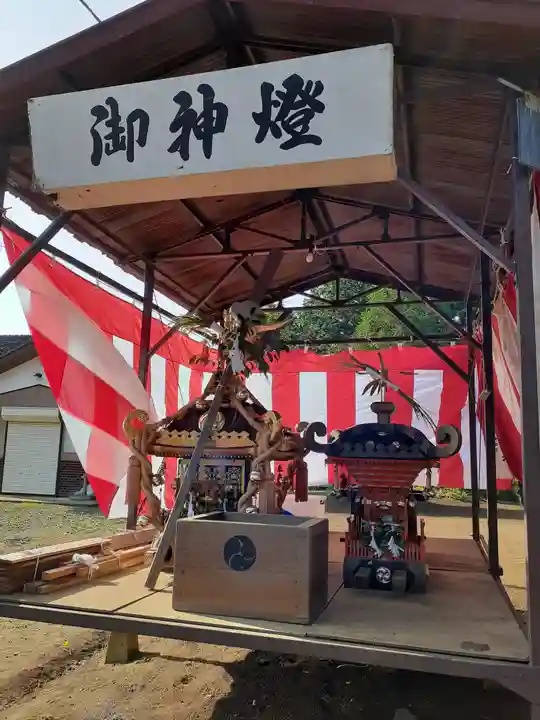伏木香取神社のお祭り