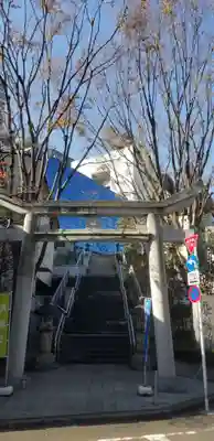 北谷稲荷神社の鳥居