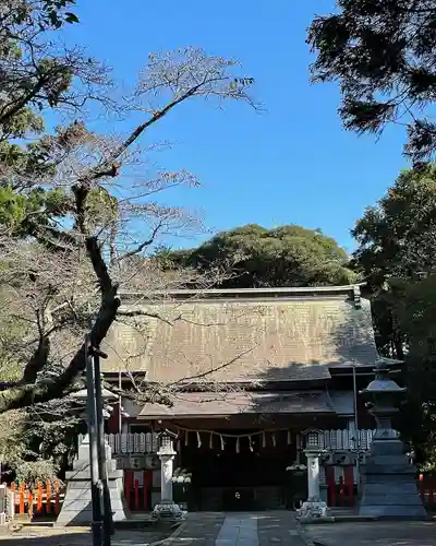 息栖神社の本殿