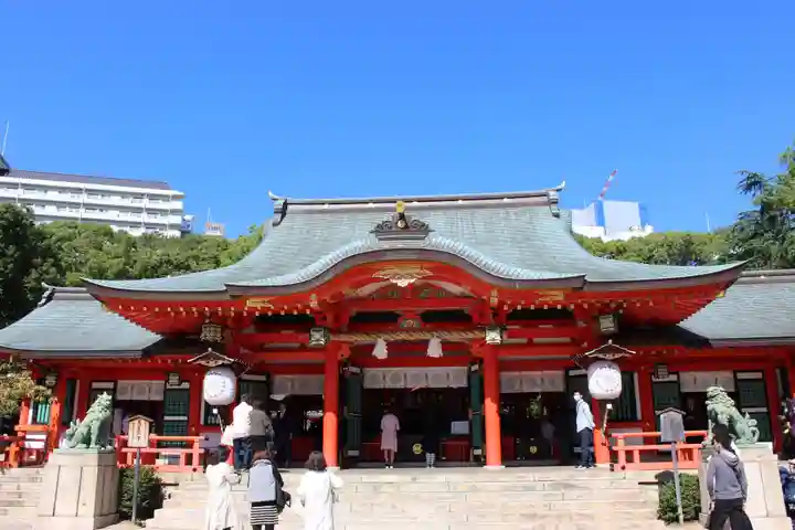 生田神社の本殿・本堂
