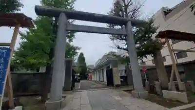 深川神明宮の鳥居