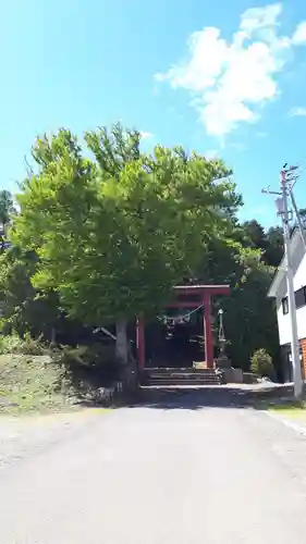 京極八幡神社の鳥居