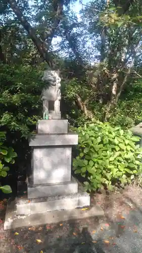 八幡古表神社の狛犬