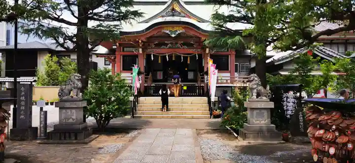今戸神社の本殿・本堂