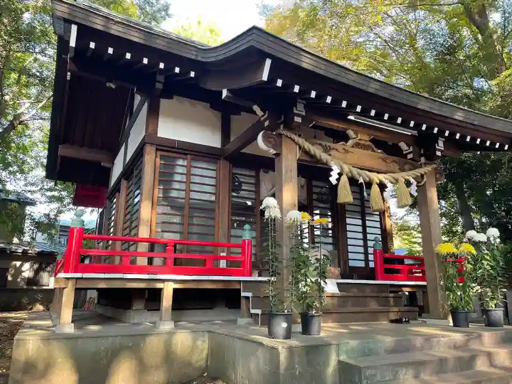 新田稲荷神社の本殿・本堂
