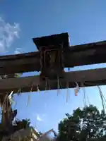 龍田稲荷神社の鳥居