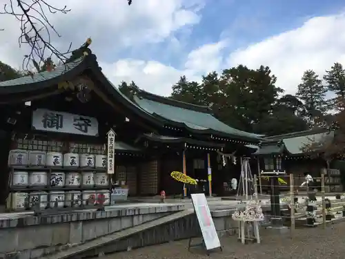 茨城縣護國神社の本殿・本堂