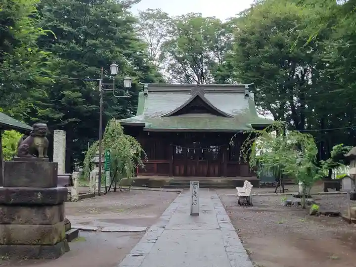 上町氷川神社の本殿・本堂