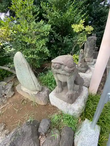 鶴見神社の狛犬