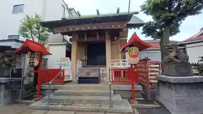 皆中稲荷神社の本殿・本堂