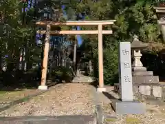 神明社（落合町）の鳥居