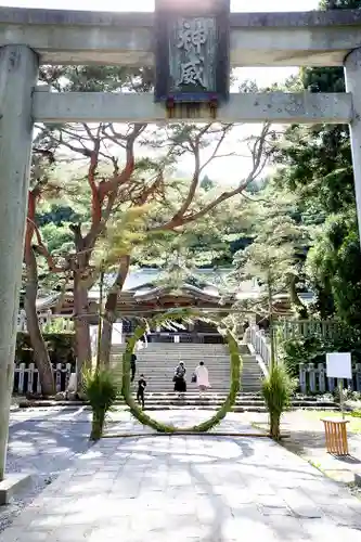函館八幡宮の鳥居