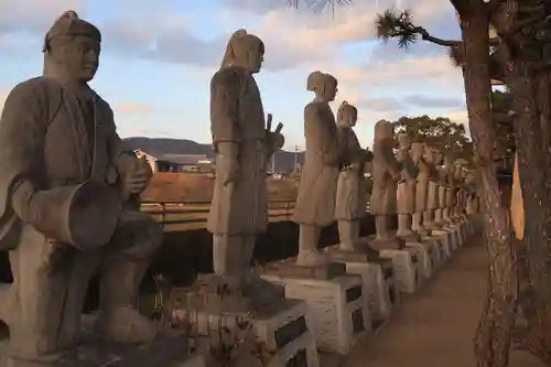 赤穂大石神社の像