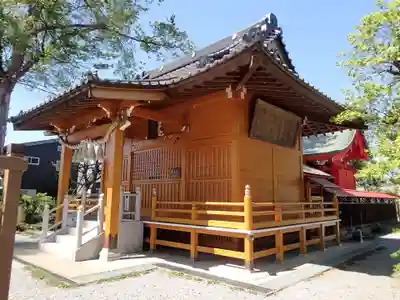 足立神社の本殿・本堂