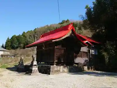 神明宮の本殿・本堂