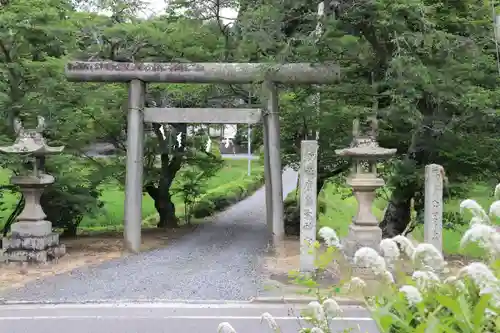 鹿島大神宮の鳥居