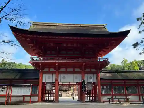 賀茂御祖神社（下鴨神社）の山門・神門