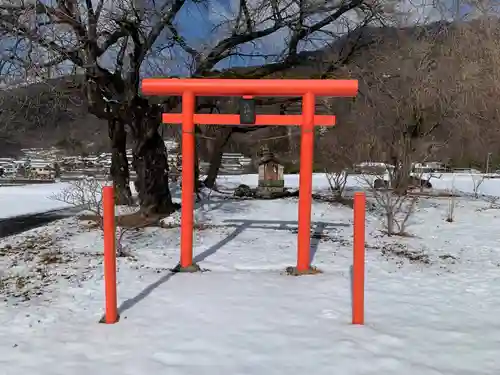 天神宮(伝河原氏屋敷跡)の鳥居