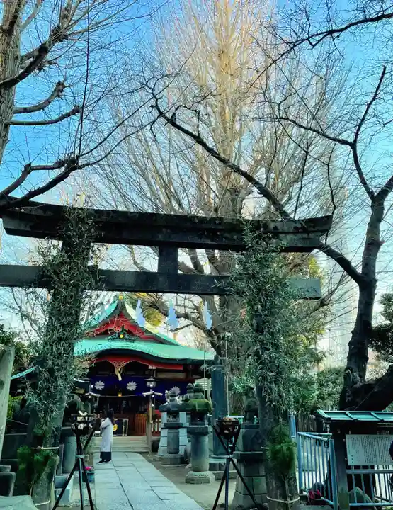 秋葉神社の鳥居