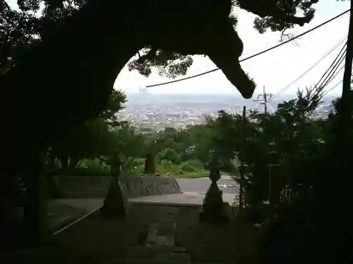 玉祖神社の景色