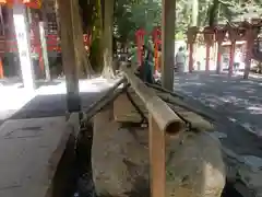 椿岸神社の手水