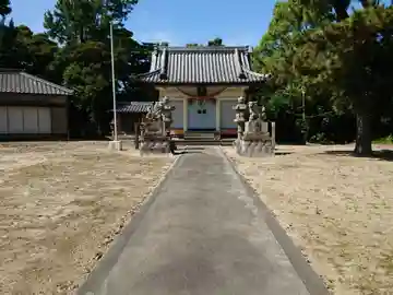 八幡社の本殿・本堂