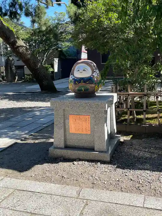 安江八幡宮(金沢水天宮)の像