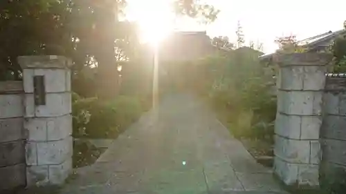 長善寺の山門・神門