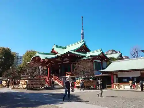 亀戸天神社の本殿・本堂