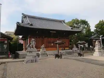 新田白山神社の本殿・本堂
