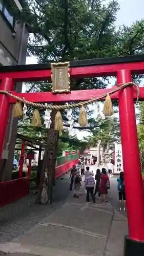 冨士山小御嶽神社の鳥居