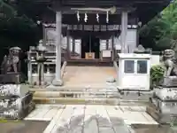 西山神社の本殿・本堂