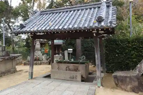 水間寺の手水